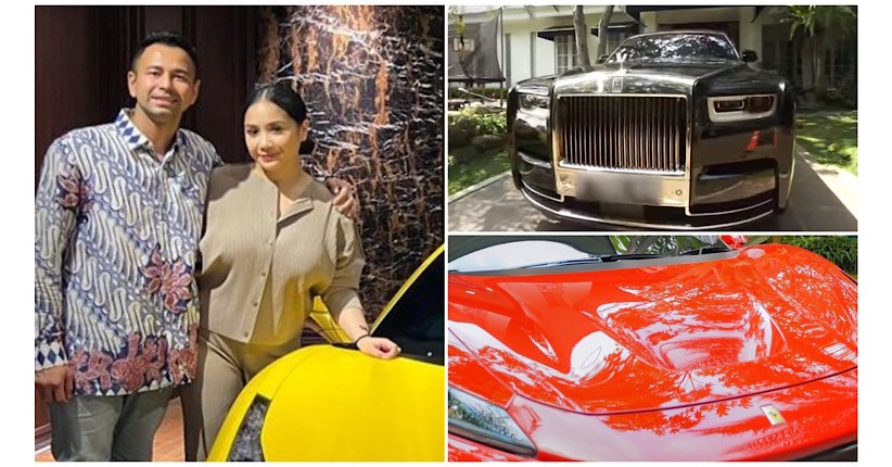 7 Koleksi Mobil Mewah Raffi Ahmad, Terbaru Rolls-Royce Phantom Seharga Rp20 Miliar