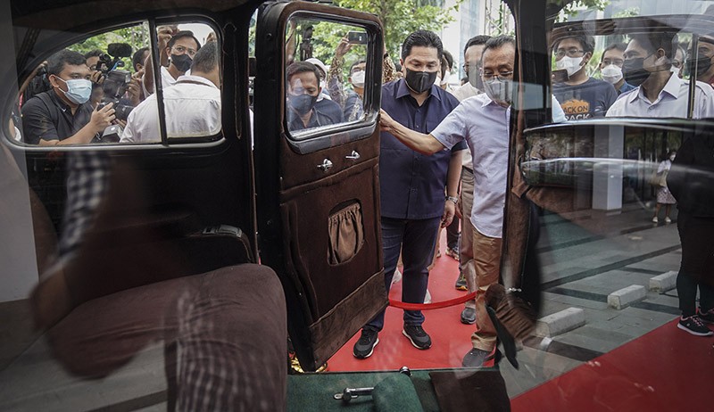 Sambut HUT RI, Mobil-Mobil Kepresidenan Nongkrong di Sarinah - Bagian 3