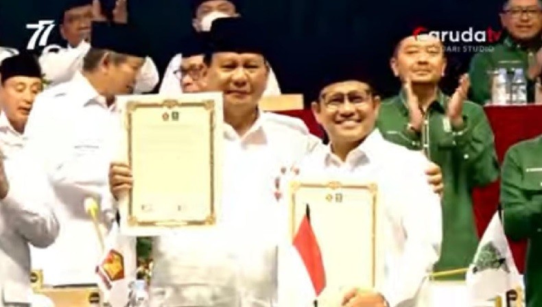 Prabowo ke Kader Gerindra: Ingat, Partai Pertama yang Ingin Bekerja Sama PKB