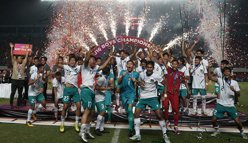 Indonesia Juara Piala AFF U-16, Gubernur Khofifah: Kami Bangga Ada 5 Pemain Asal Jatim