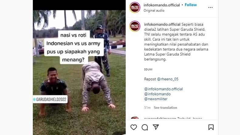 title Kalah Telak, Adu Mekanik Push Up Prajurit TNI Vs Tentara AS Kalah Telak, Adu Mekanik Push Up Prajurit TNI Vs Tentara AS