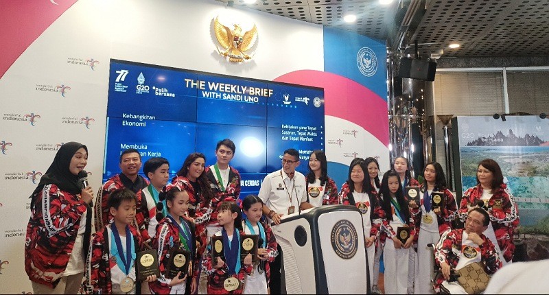 Arsy Hermansyah Banggakan Indonesia di WCOPA Amerika, Sandiaga Uno Persiapkan Hadiah Spesial 