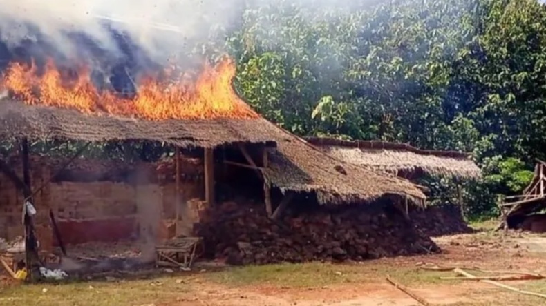 Kebakaran di Aceh Tamiang, Pabrik Batu Bata Ludes Terbakar 