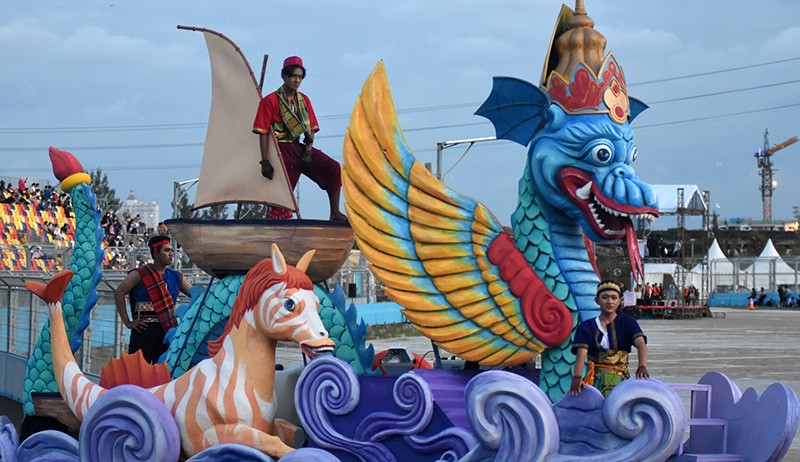 Jakarnaval 2022, Puluhan Ondel-Ondel Berlenggang di Sirkuit Formula E Jakarta - Bagian 3