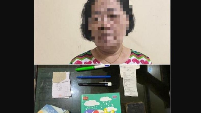 Asyik Rekap Togel, Nenek di Penajam Ini Tak Sadar Didatangi Polisi di