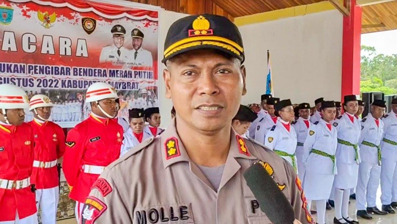 Jelang Peringatan HUT RI, Ratusan TNI Polri Siaga di Maybrat Antisipasi Gangguan KKB