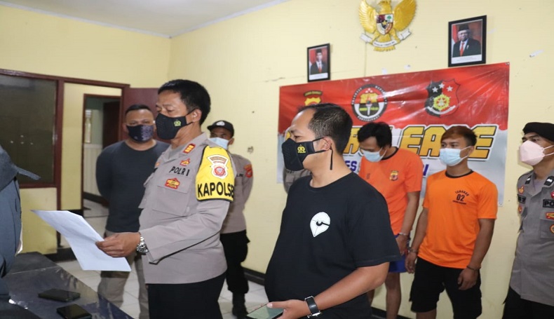 Live di Medsos Tantang Geng Motor Brigez, 2 Pria di Sukabumi Ditangkap Polisi