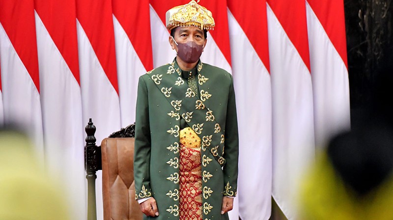 Jokowi Pakai Baju Adat Bangka Belitung di Sidang Tahunan 2022, Ini Maknanya