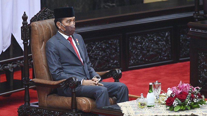 Foto Presiden Jokowi Sampaikan Pidato Pengantar RAPBN 2023 - Bagian 3