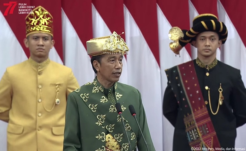 Pidato Kenegaraan, Presiden Jokowi: Jangan Ada Lagi Politik Identitas