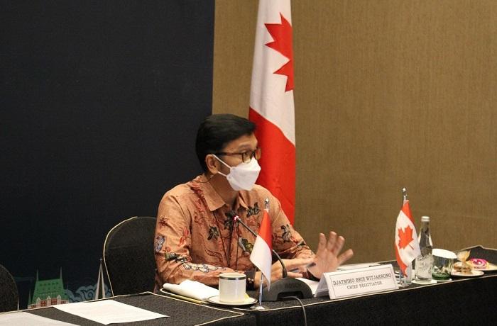 Perluas Akses Pasar Global, Indonesia dan Kanada Mulai Perundingan CEPA Putaran Kedua  