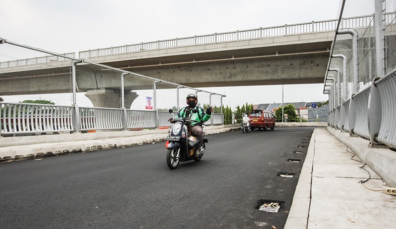 Jembatan Pengganti Antilope Bekasi Mulai Bisa Dilintasi - Bagian 2