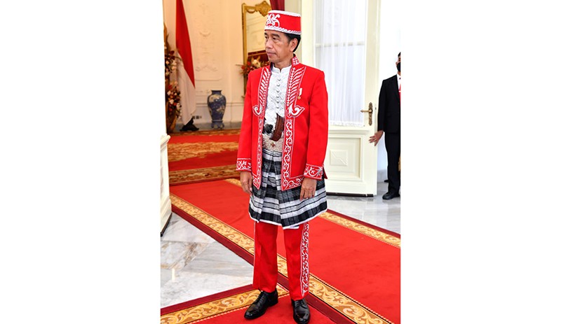 Daftar Lengkap Baju Adat Jokowi di HUT Kemerdekaan sejak 2017