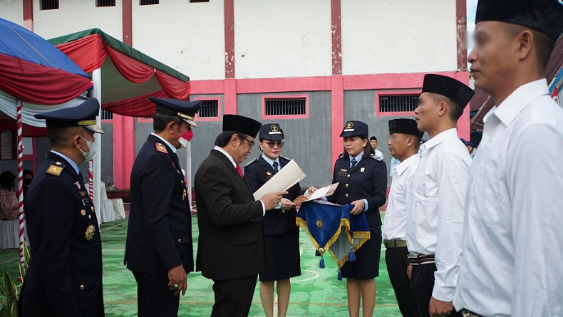 1.557 WBP di Sulawesi Utara Dapat Remisi, 19 Orang Langsung Bebas