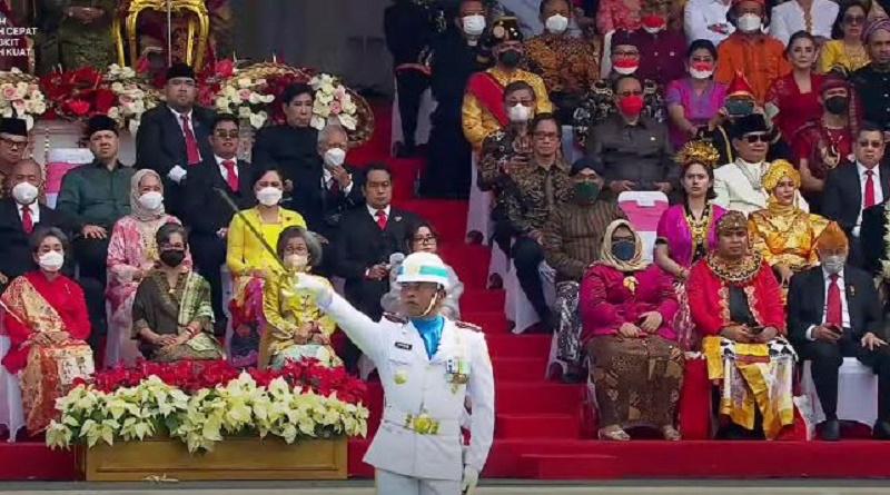 Kolonel Andike Sry Mutia, Perwira TNI AL asal Bukittinggi Jadi Komandan Upacara di Istana