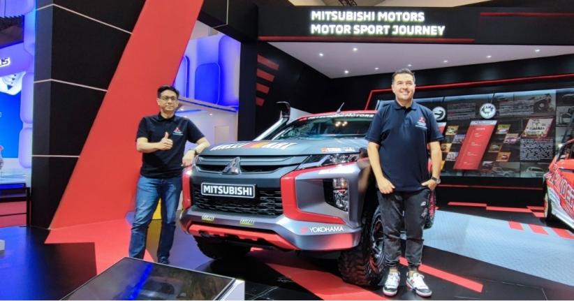 Diungkap Mitsubishi di GIIAS, Rifat Sungkar Akan Uji Triton Ralliart di Event Reli AXCR