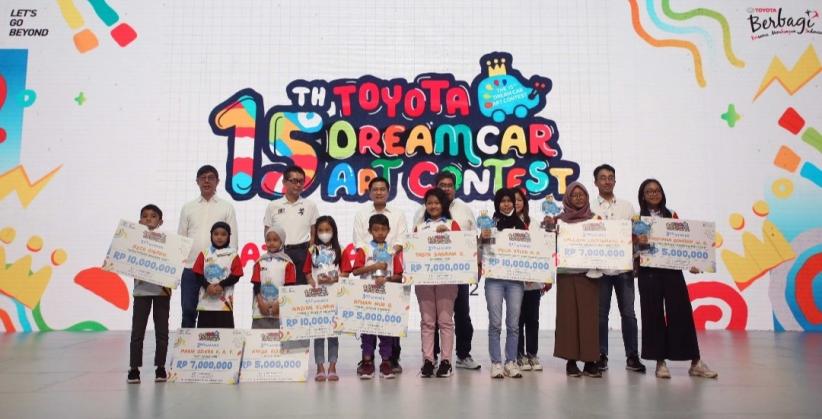 Karya Anak-Anak, Toyota Umumkan Pemenang Dream Car Art di GIIAS 2022