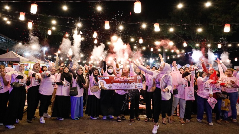 Ribuan Milenial Garut Pendukung Ganjar Rayakan HUT ke-77 RI, Gandeng Puluhan UMKM