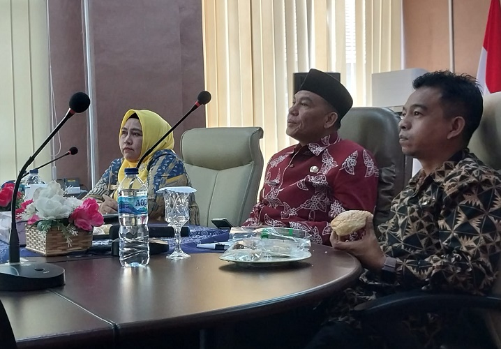 Pemda Rejang Lebong Ikuti Rakornas Pengendalian Inflasi Tahun 2022