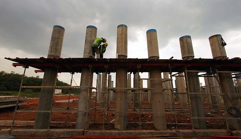 Progres Pembangunan Tol Trans Sumatera Ruas Kayu Agung-Palembang-Betung 5,3 Km - Bagian 3