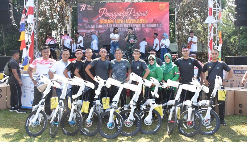 Panggung Prajurit Kodam Jaya Meriahkan HUT ke-77 Kemerdekaan RI - Bagian 3