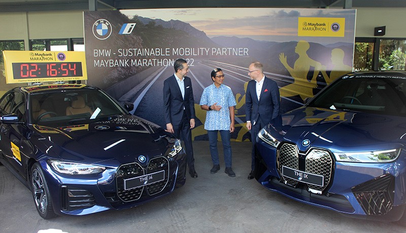 Kendaraan Listrik BMW i4 dan iX Hadir pada Ajang Maybank Marathon 2022 di Bali - Bagian 1