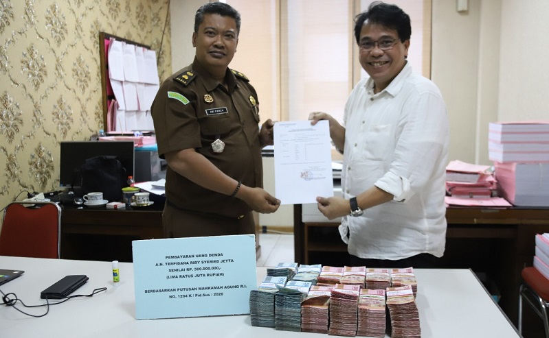 Terpidana Korupsi PT Dok Perkapalan Kembalikan Uang Denda Rp500 juta 