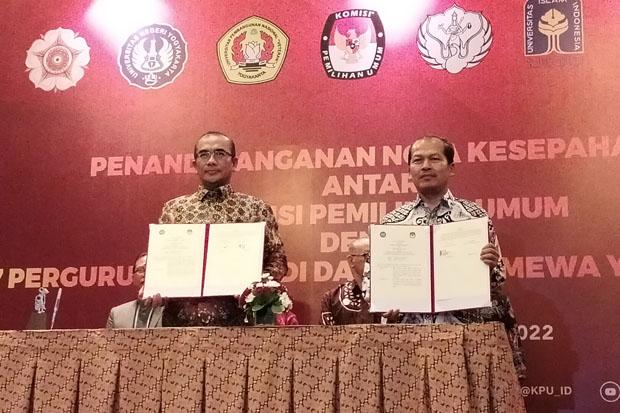 KPU Capai Kesepahaman dengan 7 Universitas Besar di DIY