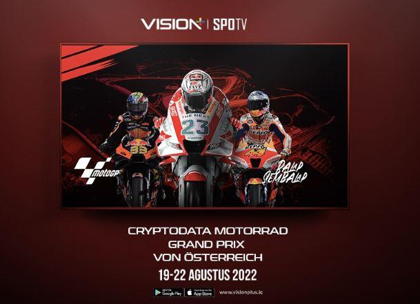 Jadwal Lengkap MotoGP Austria 2022, Live di Vision+