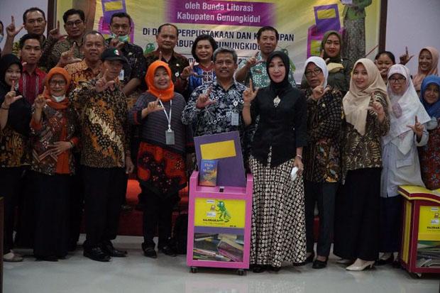  Galang Donasi Buku, Gunungkidul Luncurkan Sajisaka