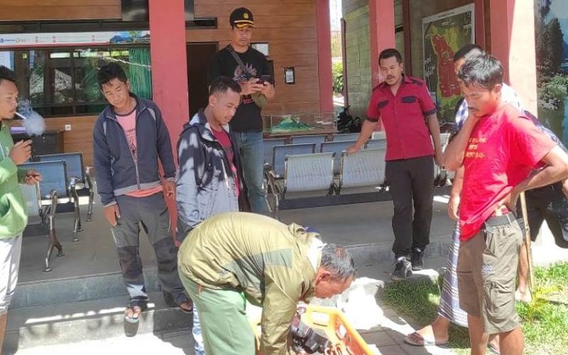 Turis Portugal Jatuh ke Jurang saat Asyik Selfi di Tepi Puncak Gunung Rinjani