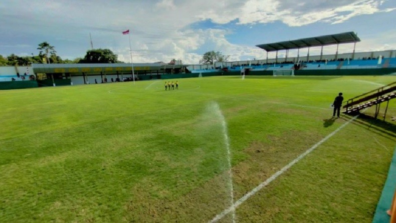 Lapangan Berlumpur Diubah Jadi Stadion Sepak Bola Megah di Kota Sorong, Habiskan Rp67 Miliar