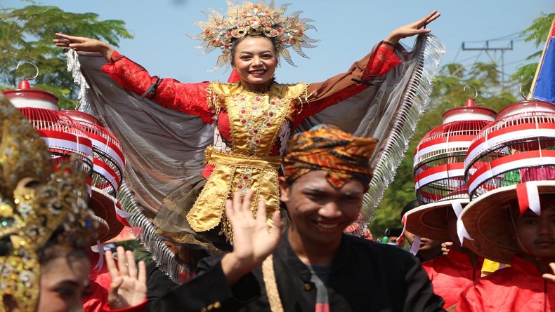 Helaran Budaya Cianjur 2022, Jatayu Ingatkan Pemerintah Lindungi Satwa Endemik Elang Jawa
