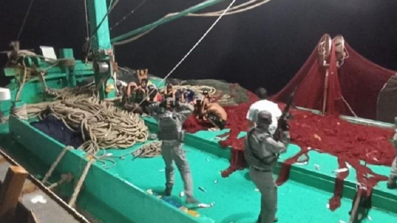 Langgar Batas Wilayah Indonesia, Kapal Asing Ditangkap di Perairan Natuna