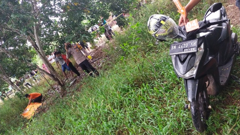 Polisi Gelar Olah TKP di Lokasi Pria Gantung Diri di Belitung, Ini Hasilnya