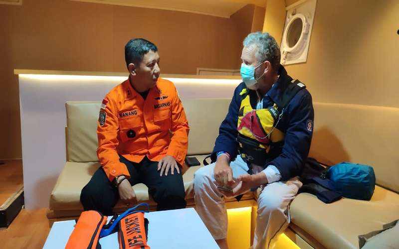 Survivor Australia Hanyut hingga Samudera Hindia, Dievakuasi ke Lombok