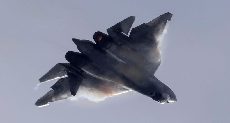 Angkatan Udara Rusia Terima Jet Tempur Siluman Su-57 Baru, Perang Ukraina Makin Sengit