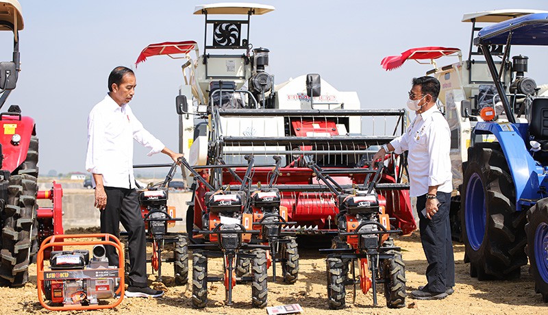 Presiden Jokowi Luncurkan Taksi Alsintan untuk Dorong Teknologi Pertanian - Bagian 3