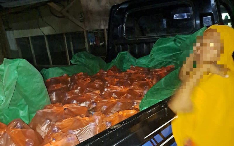 Angkut 450 Liter Minyak Tanah Bersubsidi Tanpa Dokumen, Pikap Melintas di Bima Diamankan