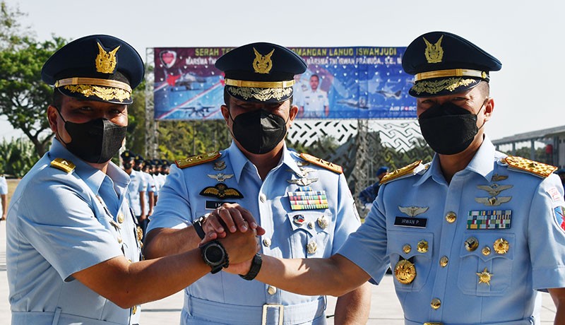 Marsma TNI Irwan Pramuda Resmi Menjabat Komandan Lanud Iswahjudi - Bagian 1