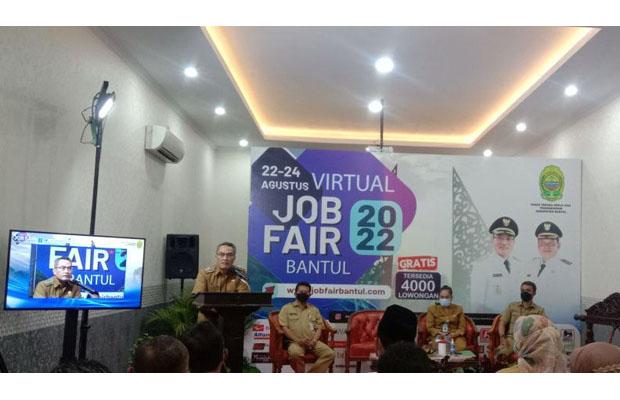  Bupati Bantul Pastikan Job Fair Mampu Turunkan Angka Pengangguran
