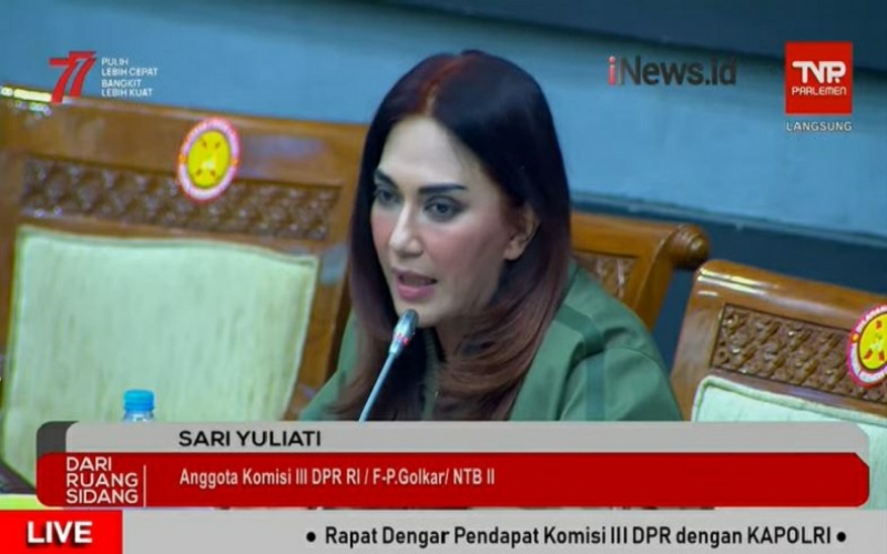 Profil Sari Yuliati Anggota DPR Dapil NTB II yang Minta Motif  Ferdy Sambo Bunuh Brigadir J Diungkap