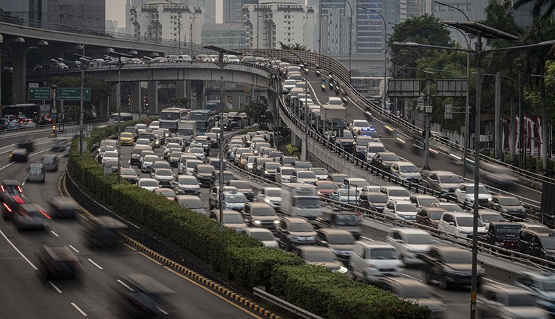 Begini Suasana Kemacetan Panjang saat Jam Pulang Kerja di Jakarta - Bagian 2