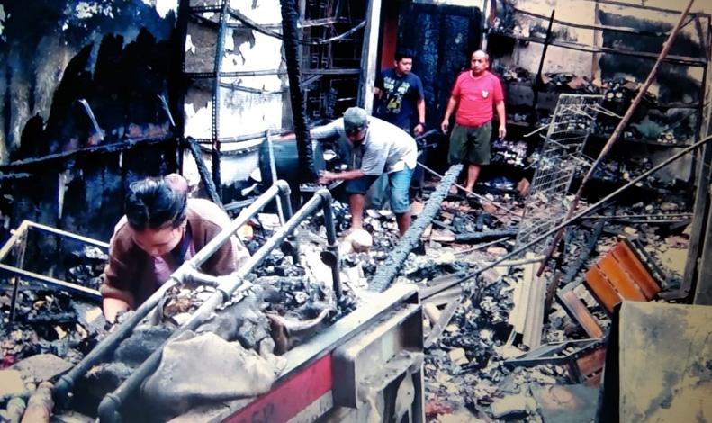 Toko Sembako dan Kafe di Banjarnegara Ludes Terbakar, Kerugian Ratusan Juta Rupiah