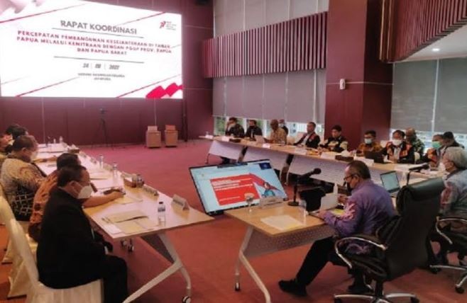 Setwapres Gelar Rakor Bareng Persekutuan Gereja Bahas Pembangunan Tanah Papua 