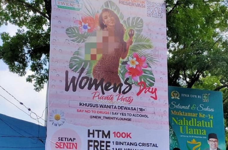 Heboh Baliho Ajakan Pesta Miras Perempuan di Malang, Kapolres: Pengelola Batalkan Acara