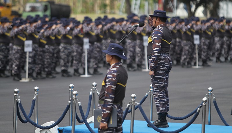 KSAL Pimpin Apel Komandan Satuan TNI AL - Bagian 2