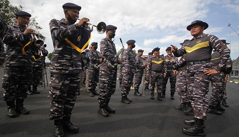 KSAL Pimpin Apel Komandan Satuan TNI AL - Bagian 1