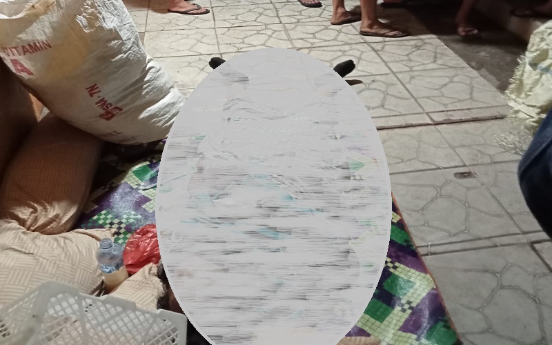 Geger Emak-Emak asal Simalungun Ditemukan Tewas Beralaskan Tikar di Samping Toko Roti