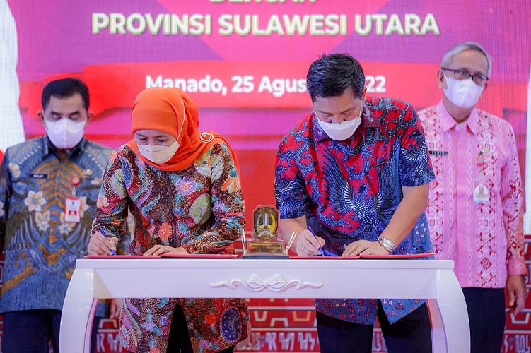Gubernur Khofifah Optimis Kerja Sama Antardaerah Mampu Tekan Laju Inflasi